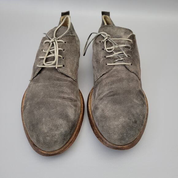 Stringate Moma Uomo Suede Mens Shoes Size 42.5 Fits 10.5 US main image 10